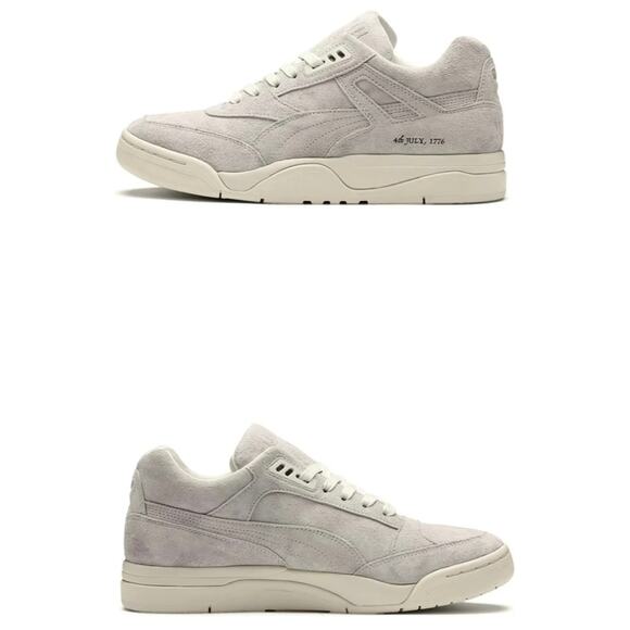 Puma Palace Guard Patriotic Pack 1776 Edition White Suede Shoes Size 7 US - Picture 2 of 13